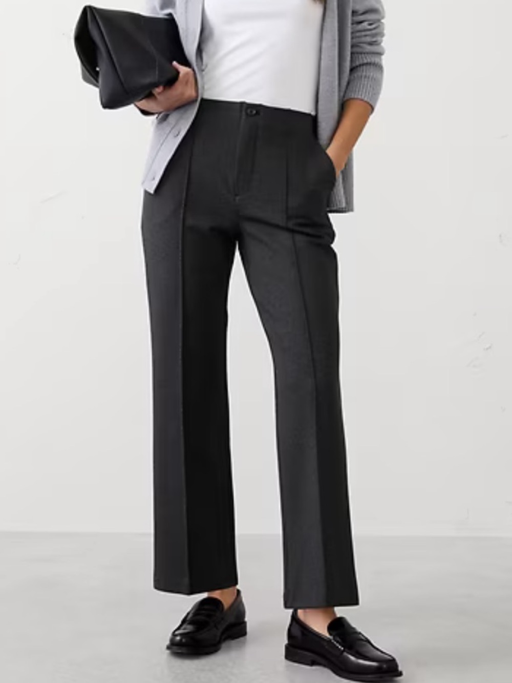 Banana Republic Factory Straight High-Rise Ponte Pant